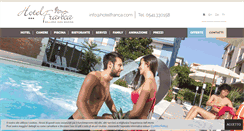 Desktop Screenshot of hotelfranca.com